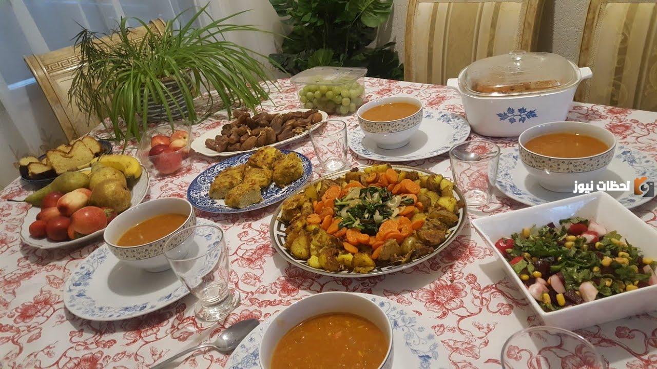 أفكار طاولة رمضان تونسية