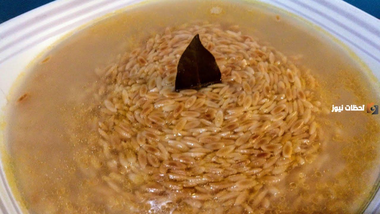 طريقة عمل شوربة لسان عصفور