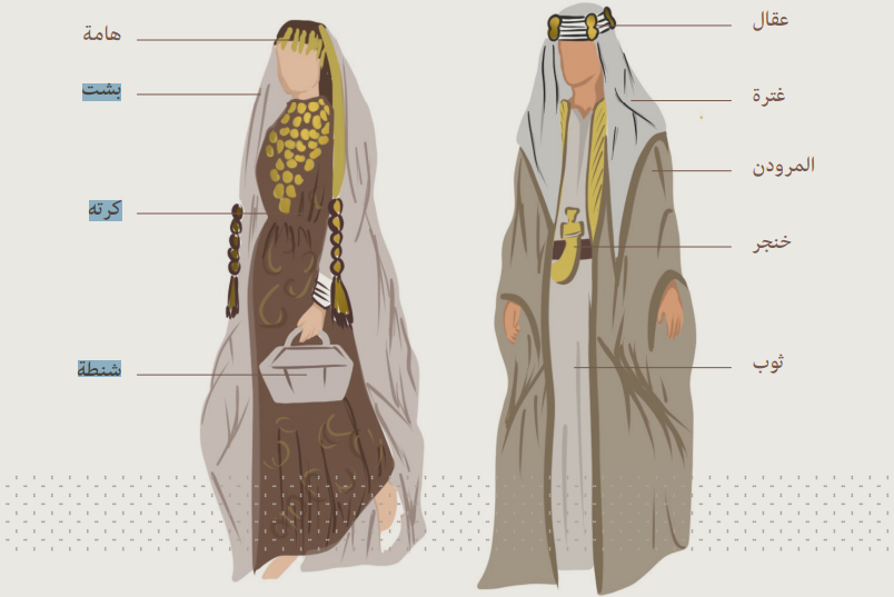 تصاميم لبس اهل نجد