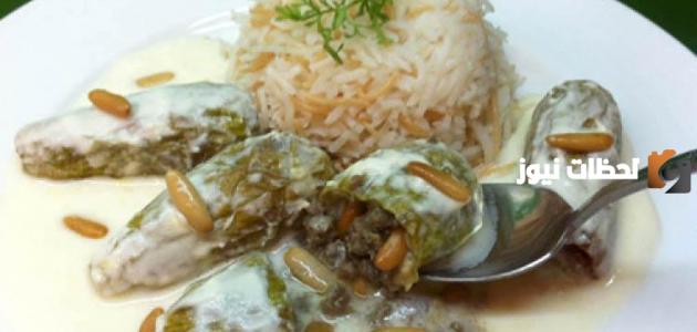 طريقة عمل كوسا باللبن