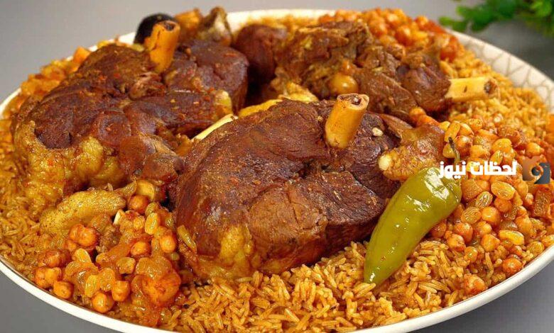  الكبسة السعودية باللحم
