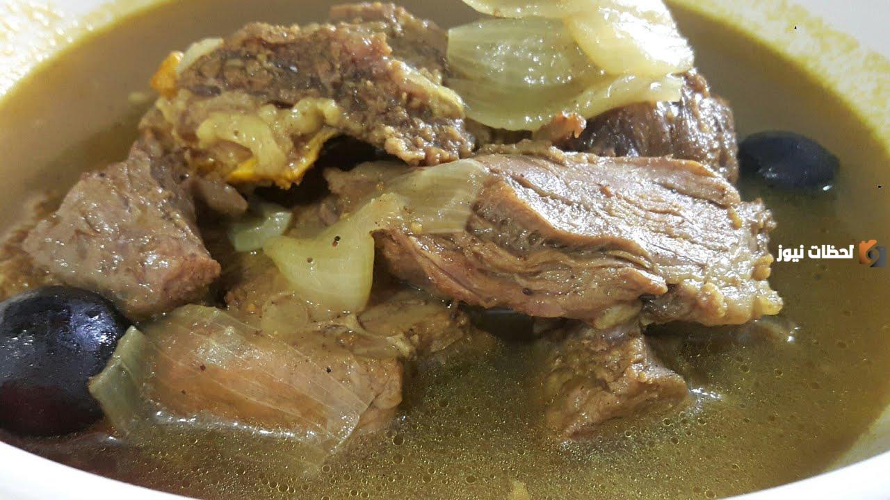 طريقة طبخ تشريب اللحم