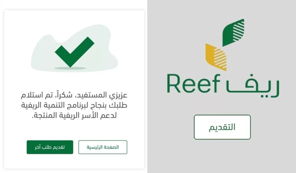 الدعم المالي المقدم من ريف