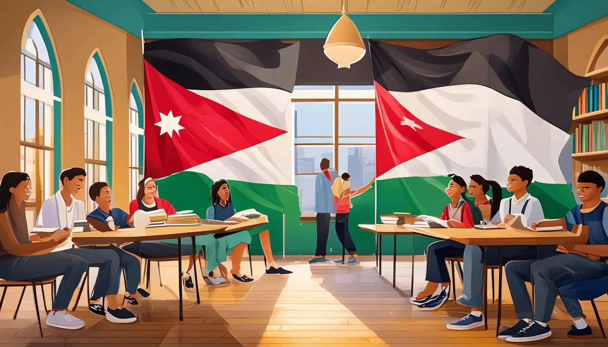 طلاب التوجيهي