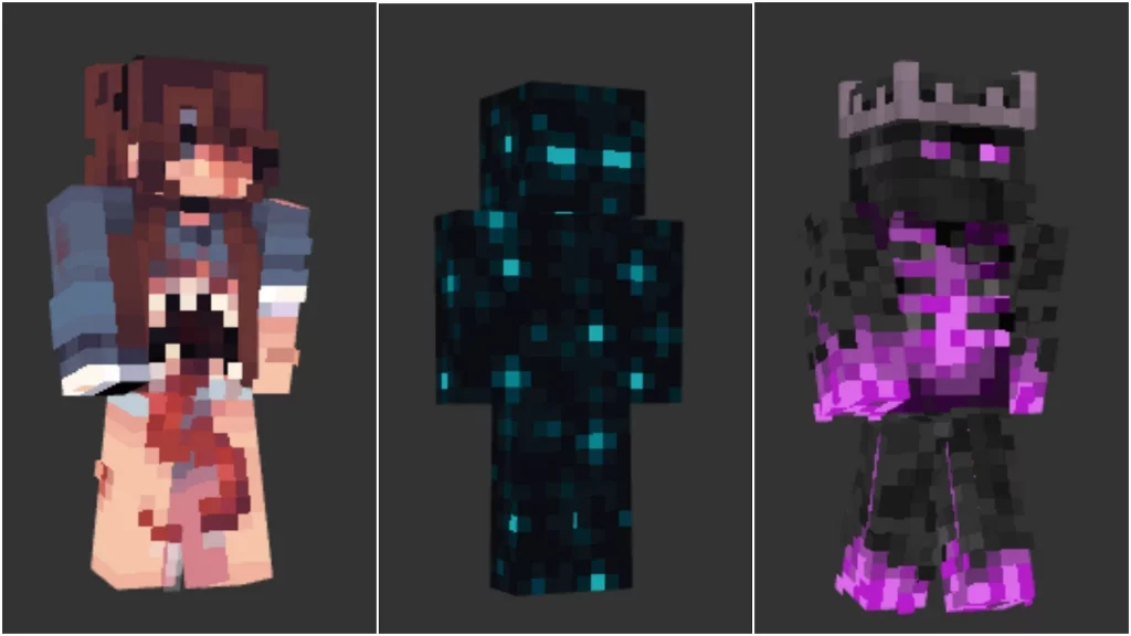 سكنات في لعبة Minecraft