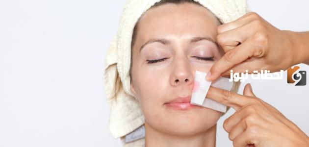 أفضل طريقه لإزالة شعر الوجه