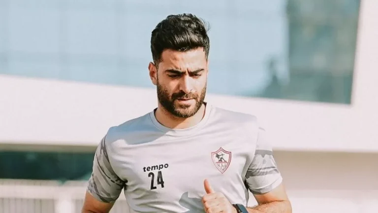 إصابة حمزة المثلوثي تُربك حسابات الزمالك بعد الخسارة أمام مودرن سبورت