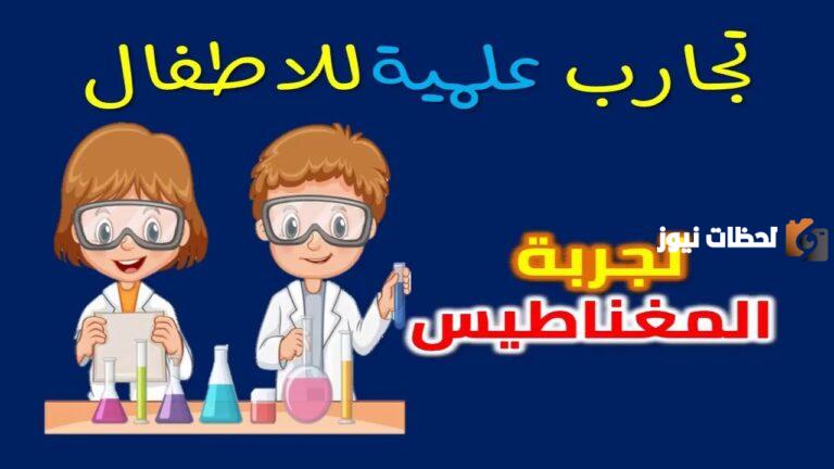 تجارب فيزيائية عن المغناطيس | تجربة المغناطيس للأطفال