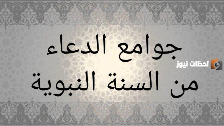جوامع الدعاء الصحيحة من الكتاب والسنة PDF