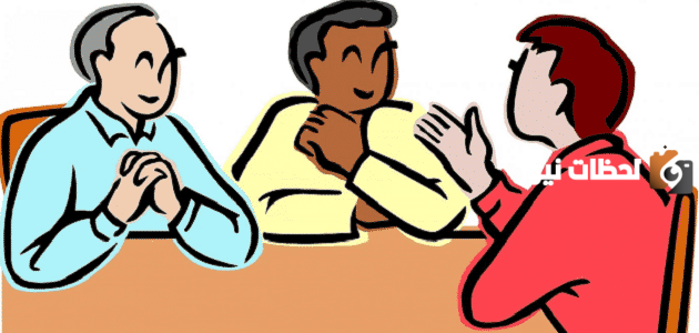 حوار بين ثلاثة اشخاص عن الانترنت بالانجليزي