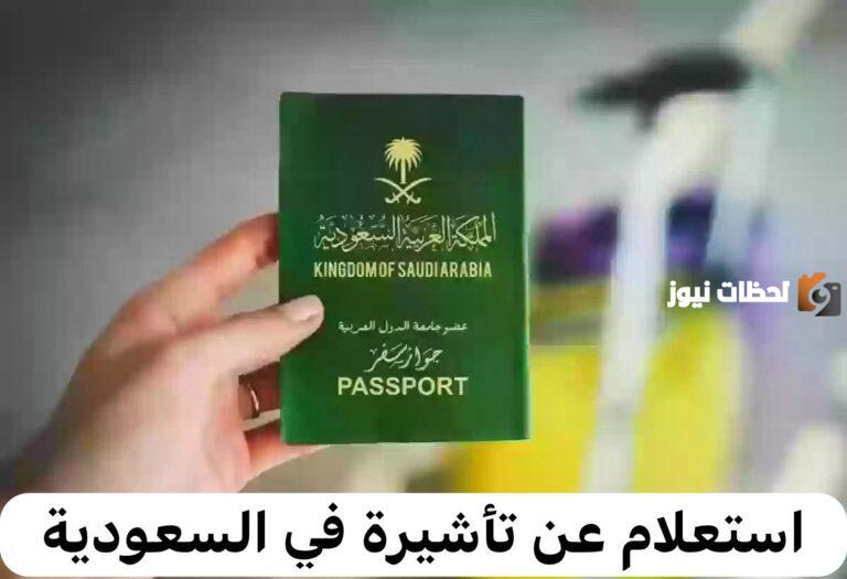 كيفية الاستعلام عن تأشيرة صادرة من وزارة العمل السعودية ورابط الاستعلام