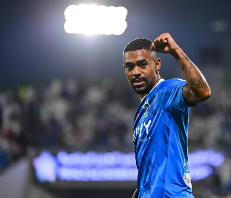 أداء كارثي لمالكوم في مواجهة الهلال وضمك