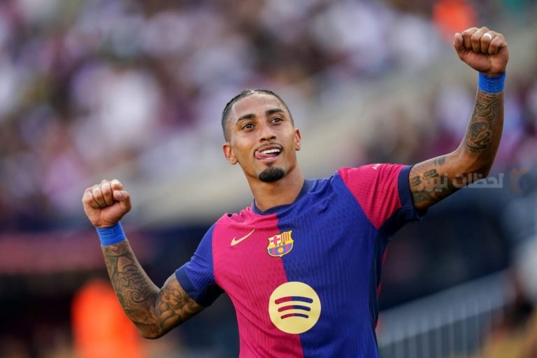 رافينيا يتصدر قائمة هدافي برشلونة بدوري الأبطال قبل موقعة دورتموند