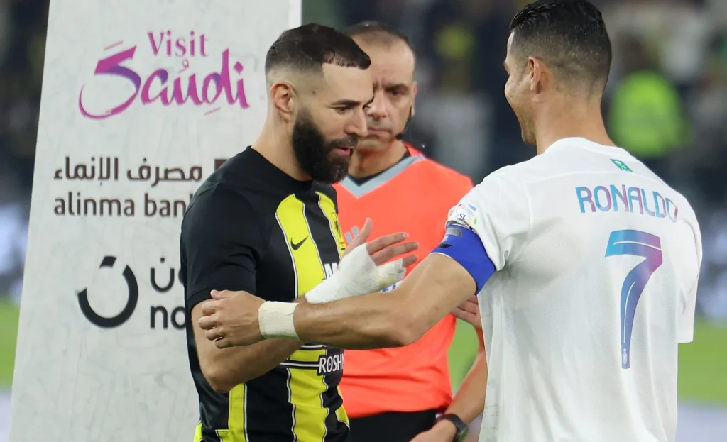 رونالدو وبنزيما