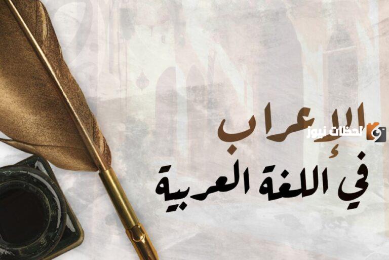 شرح مبسط | أنواع الإعراب في اللغة العربية وأبرز القواعد والأمثلة عليه