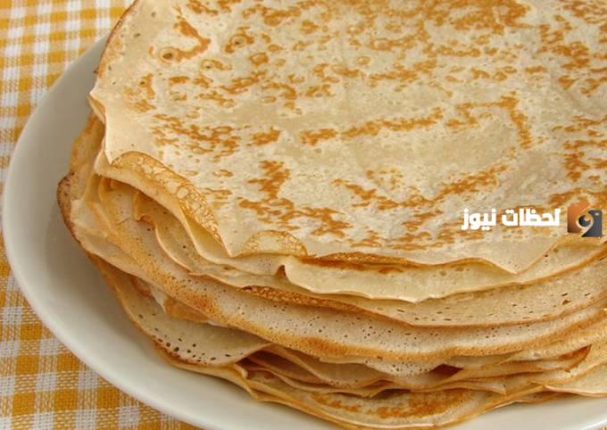 طريقة تحضير عجينة الكريب بدون بيض