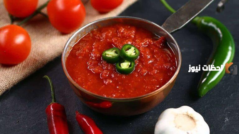 طريقة عمل صوص الطماطم مع الكبسة في البيت.. دقوس الطماطم المتبلة للكبسة والأرز البخاري على أصوله
