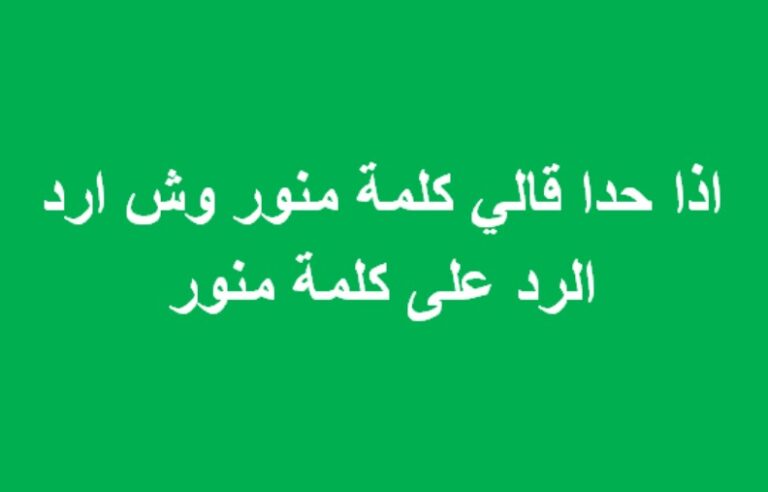 افضل عبارات رد على تعليق منور وأجمل الكلمات