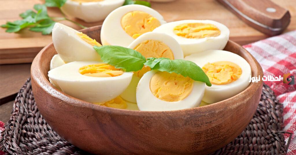 كم السعرات الحرارية في البيض
