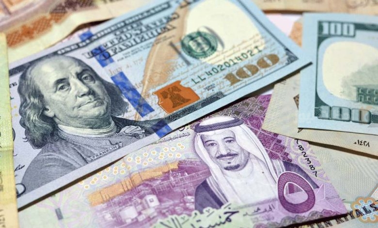 كم سجل الريال السعودي أمام الدولار اليوم