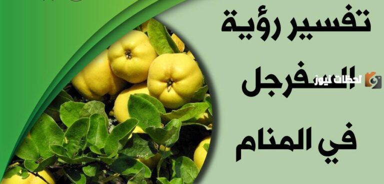 إليك تفسير رؤية السفرجل في المنام