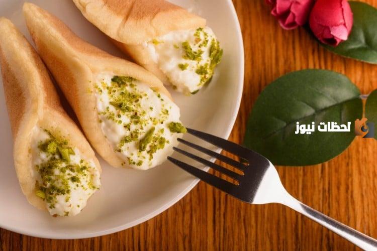 قطايف منزلية سريعة في رمضان… طريقة عمل القطايف العصافيري بالقشطة في البيت