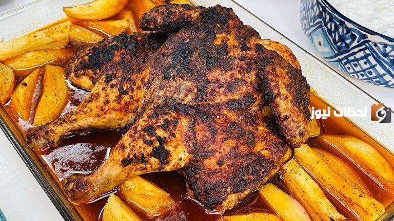 طعمها هيبهرك وهتشرفك في عزومات رمضان… طريقة عمل الدجاج بالتتبيلة المدخنة لإفطار رمضان