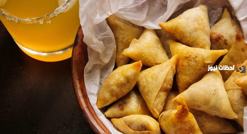 طرق مختلفة لحشوة السمبوسة في رمضان, طريقة عمل السمبوسة بالجبن