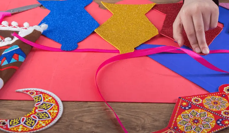 أفكار لتزيين حبل زينة رمضان