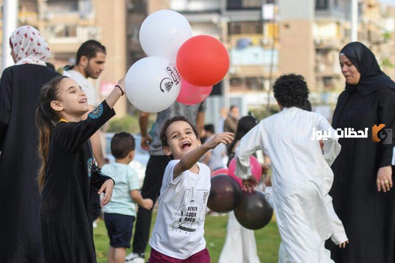 الاحتفال بفرحة عيد الفطر والتضامن مع المحتاجين