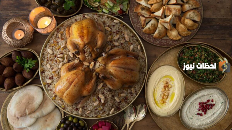 جدول طبخ رمضان أكلات من المطبخ السوري والمصري والفلسطيني