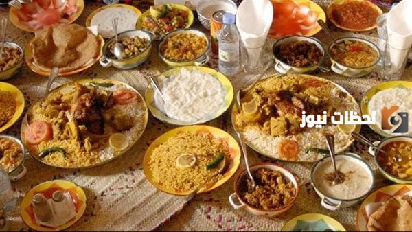 ها جدول فطور رمضان 2025 وجبات فطور رمضان 30 يوم في رمضان