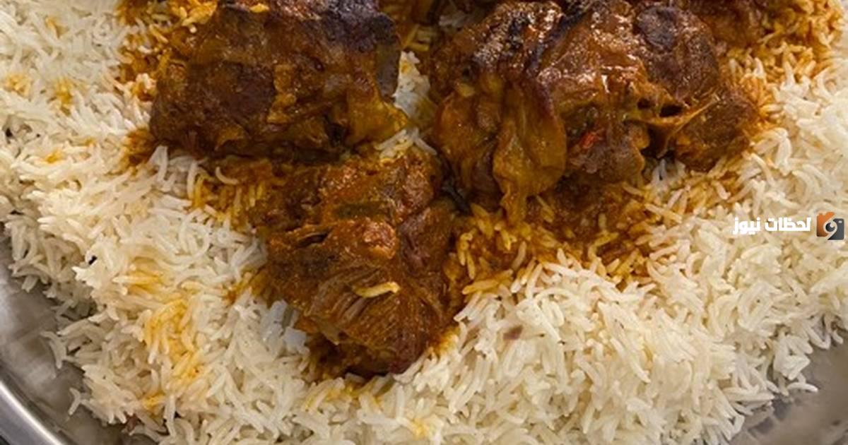 طريقة عمل الرز المديني باللحم على أصولها مثل زمن أول