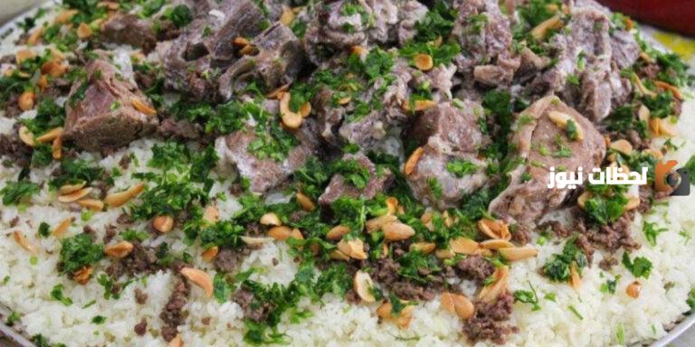 ما في أطيب من هيك | طريقة عمل المنسف الحلبي السوري على أصولو