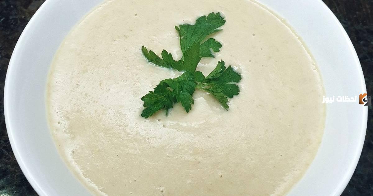 طريقة عمل شوربة الفطر بالكريمة على طريقة منال العالم.. خطيييييييييرة وأحلى من أي مطعم