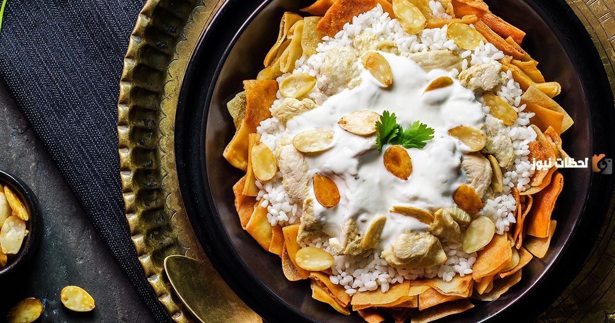 طريقة عمل فتة الشاورما في البيت آية حبيب