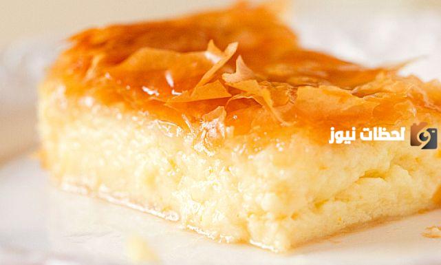 طريقة عمل نمورة الكاسترد خطوة بخطوة