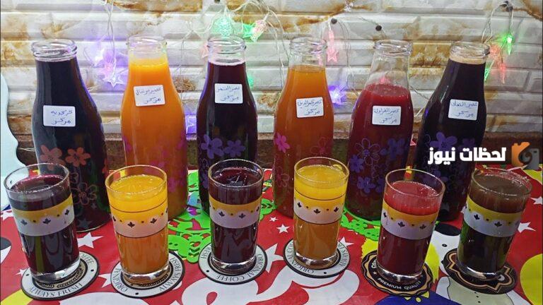 طريقة عمل 5 من أشهر عصائر رمضان الطبيعية المنعشة.. مكونات بسيطة وطعم خيااالي