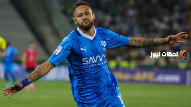 كان يتمنى لو كان بالملعب!! شاهد.. ردة فعل “نيمار” على هدف مالكوم في قمة روشن