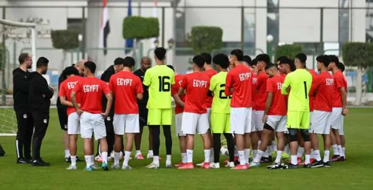 منتخب الشباب يختتم تدريباته تحضيراً لمواجهة سيراليون في أمم أفريقيا غداً.