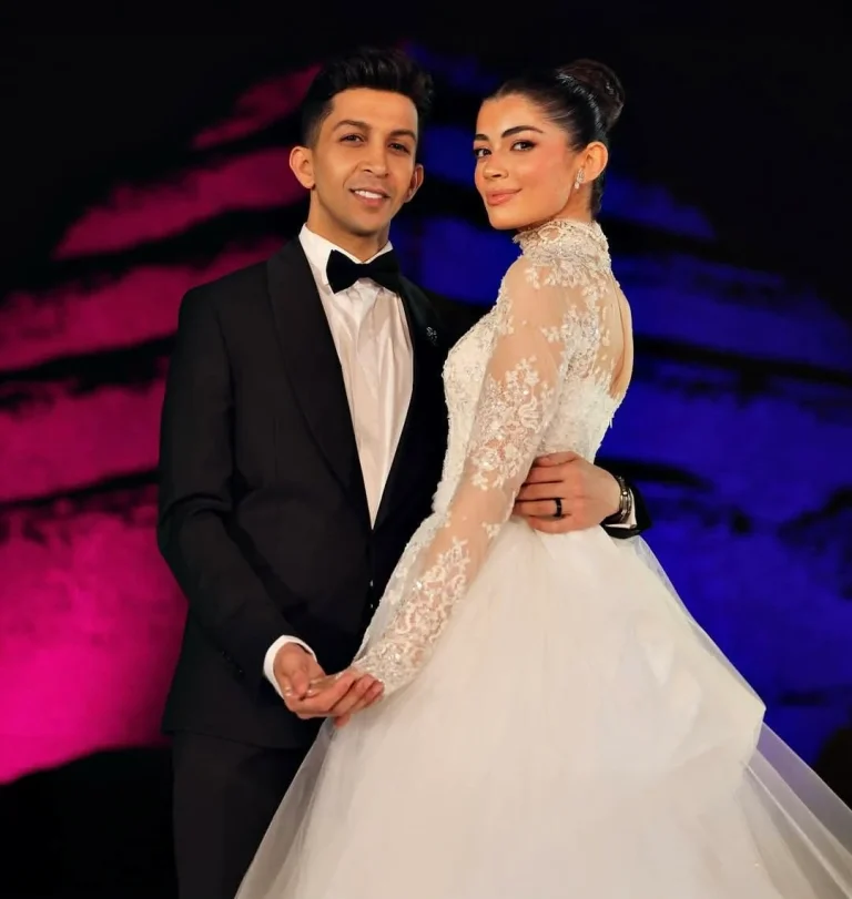 هشام جمال وليلى زاهر يحتفلان بزفافهما في أجواء ساحرة ومميزة
