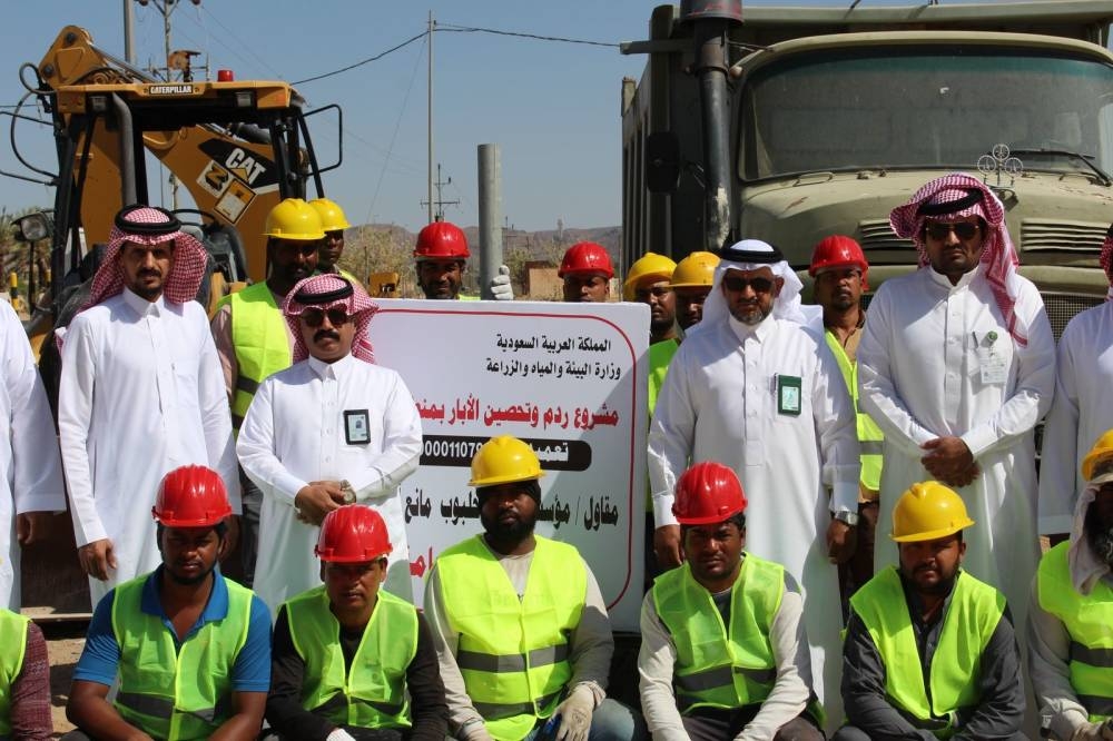 تحصين وإعادة تأهيل الآبار المهجورة في نجران