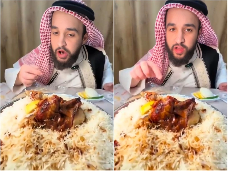 تيكتوكر شهير يثير الجدل بعد تذوقه