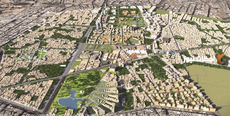 خريطة إزالة أحياء الرياض الجديدة في السعودية