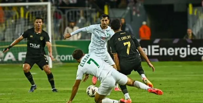 شوط أول سلبي بين الزمالك والمصري في دوري Nile