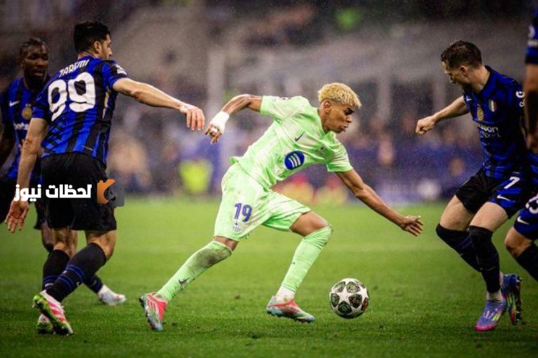 إنتر ميلان يتغلب على برشلونة في “سان سيرو” ويتأهل إلى نهائي دوري أبطال أوروبا.