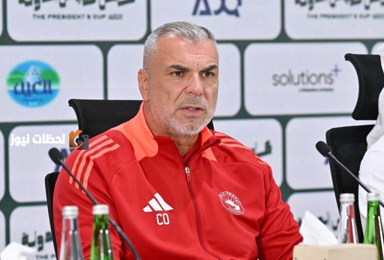 سوزا: الشارقة يتميز بشراسة في الهجمات وأسلوب اللعب، وكوزمين يحذر من خطورة شباب الأهلي في “الكرات الثابتة”