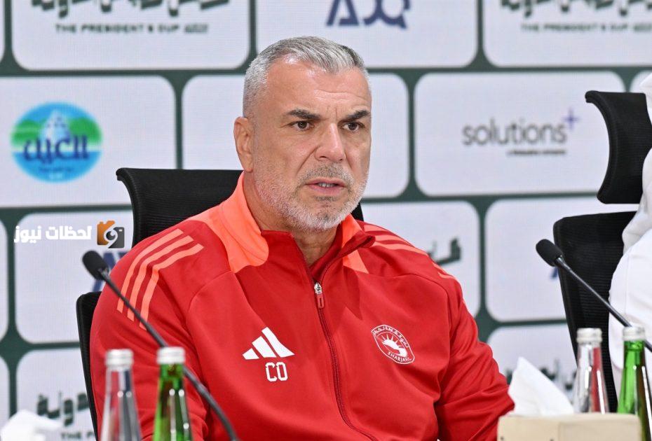 سوزا: الشارقة يتميز بشراسة في الهجمات وأسلوب اللعب، وكوزمين يحذر من خطورة شباب الأهلي في “الكرات الثابتة”
