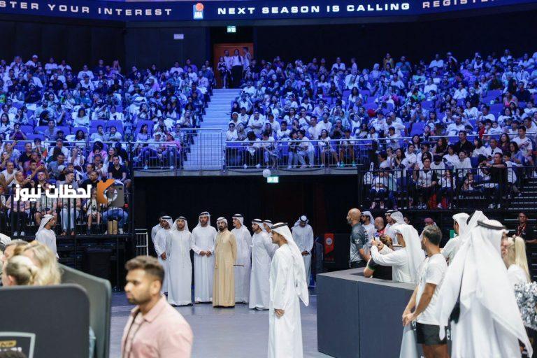 محمد بن راشد يحضر مباراة ربع النهائي لدوري الرابطة الأدرياتيكية في دبي