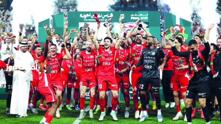 شباب الأهلي يسلط الضوء على تاريخه: «ملك الكأس» الأكثر تتويجاً في عصر الاحتراف.